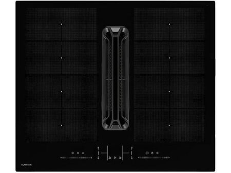 Placa de Inducción Klarstein AirJetFlexPro 90, 4 Zonas, Extractor 600 m³/h