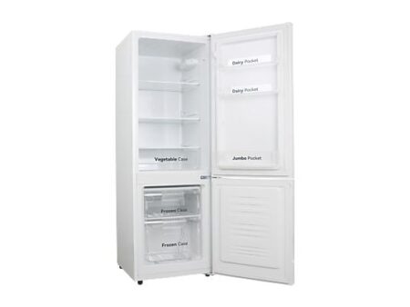 Frigorífico Combi VOK EVR-154DEW Blanco 154L 4 Estrellas, 120L Refrigerador, 34L Congelador, Eficiencia Energética E
