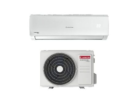 Aire Acondicionado Split 1x1 Ariston ALYS MUDO25 Inverter A+++ WiFi Autolimpieza Deshumidificador R32 Blanco
