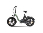 Bicicleta Eléctrica Plegable Youin Porto BK1611 Negra 250W 36V 10Ah, Ruedas FAT 20", Autonomía 45 km