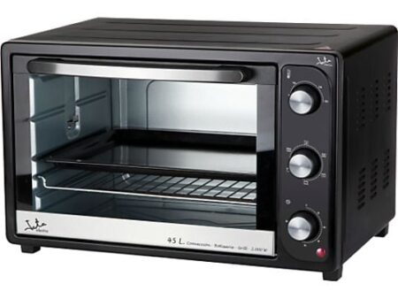Mini Horno Jata HN945 - 45 L, 2000 W, Grill, Temporizador 60 min, Termostato, Negro