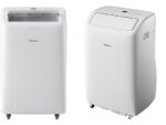 Aire Acondicionado Portátil HISENSE APC09QC, 2236 fg/h, 20 m², Wi-Fi, Super Cool, Deshumidificador, 3 Velocidades, Blanco