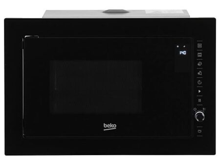 Microondas Integrable BEKO 25L 900W con Grill 5 Niveles Negro
