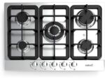 Placa de Gas CATA 3CFI-3GLSPA, 3 Zonas Gas Natural, 680 mm, Negro