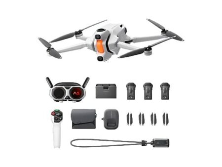 Insta360 Antigravity A1 Dron 8K 360º (Explorer Bundle) – 24 min de Autonomía, WiFi, Bluetooth, Controlador Grip, Blanco