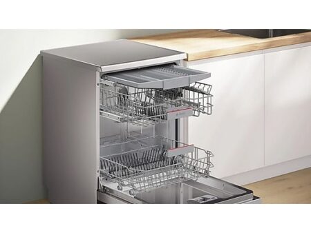 Lavavajillas Bosch SMS4HVI14E, 14 Servicios, 60 cm, Acero Antihuellas