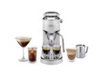 De'Longhi Dedica Duo EC890.WI Cafetera Express 1450W 15 bar 1.1L Función 2 Tazas, Boquilla My LatteArt, Cold Brew, Blanco