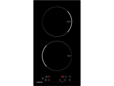 Placa Modular Infiniton IND-230N, Inducción, 2 Zonas, Función Boost, 30 cm, Negro