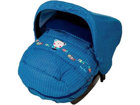 Mini Saco Portabebé Niño Kimono TUC-TUC Universal, Microfibra Transpirable, Multicolor, Incluye Capota