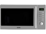 Microondas SVAN SMW2700DGX, 1 kW, 20 l, Gris, Grill, 5 Niveles