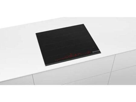 Placa Modular Bosch PXY675DC1E, Inducción 2 Zonas, 23 cm, Control TouchSelect, Negro