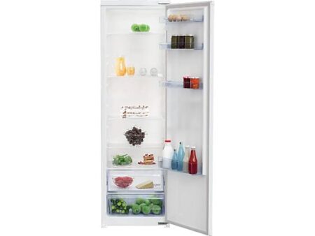 Frigorífico Integrable Beko BSSA315K4SN - 309L, Cíclico, 177.5cm, Iluminación LED, Vidrio de Seguridad, Sin Panelar