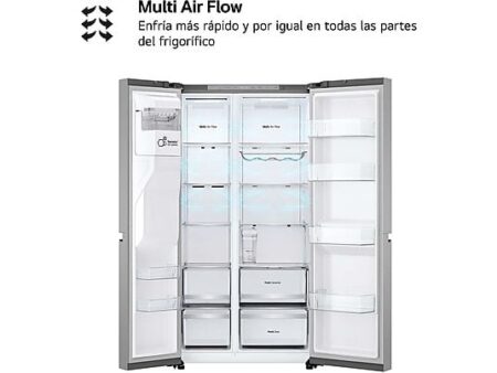 Frigorífico Americano LG GSLE81PYBC 628L No Frost DoorCooling Inox 179 cm