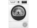 Secadora de Bomba de Calor BOSCH WTR85V00ES, 1 kg, Eléctrica, Programas Rápidos, Blanco, Sistema Easy Clean