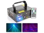 Proyector BeamZ Anthe II RGB 650mW, 12 Gobos, DMX, Control Remoto