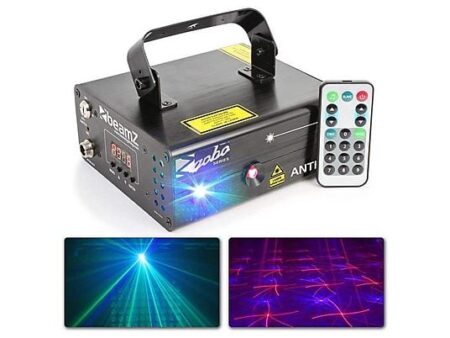 Proyector BeamZ Anthe II RGB 650mW, 12 Gobos, DMX, Control Remoto