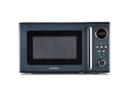 Microondas MEDION MD 15000, 800W, 20L, 5 Niveles de Potencia, Gris