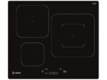 Placa Vitrocerámica INDESIT IS 55Q60 NE 3 Zonas 590mm Negro Táctil Booster