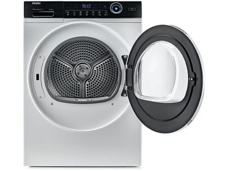 Secadora Haier I-Pro Series 7 HD90-A3979-S Bomba de Calor 9kg, 14 Programas, Tambor XL, Antiarrugas, Blanco