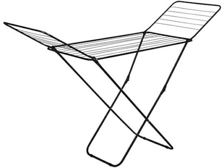 Tendedero Plegable JATA HTEN2370 - 20m de Capacidad, Alas Bloqueables, Acero Pintado, Compacto y Práctico