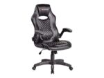 Silla Gaming Bergner BGEU-A135 Ergonómica, Poliuretano y Polipiel, Negro, hasta 100 kg