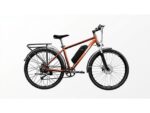 Bicicleta Eléctrica de Montaña EMOTORAD T-REX PRO 250W 36V Naranja, Ruedas 29", Autonomía 70 km, eMTB