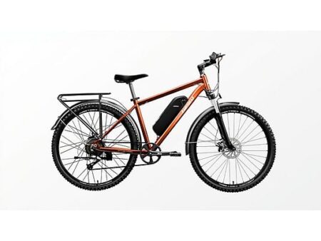 Bicicleta Eléctrica de Montaña EMOTORAD T-REX PRO 250W 36V Naranja, Ruedas 29", Autonomía 70 km, eMTB