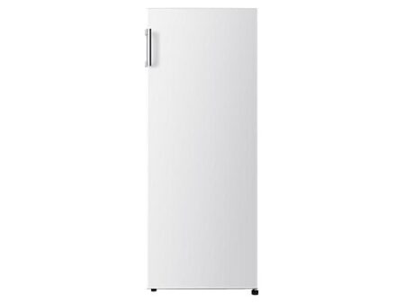 Congelador Vertical OK. OFZ 451 E W, 165L, 143 cm, 5 Cajones, Blanco, Control Mecánico, Sistema de Frío por Compresor