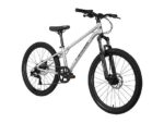 Bicicleta de Montaña Infantil FABRICBIKE TERRA 24” Aluminio, 7 Velocidades, Freno de Disco, Suspensión Delantera, Polished, 8-12 Años