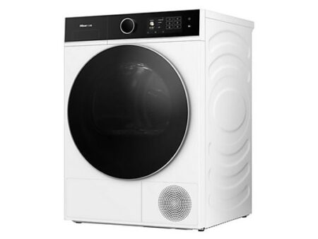 Secadora Hisense DH5I104BWAB, 10 kg, Bomba de Calor, 18 Programas, Wi-Fi