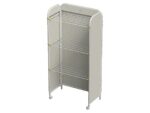 Tendedero de Interior JOSEPH JOSEPH Eclipse™ 50055 - 3 Niveles, Mosquitera, Plegable, Color Crudo, Acero y Poliéster