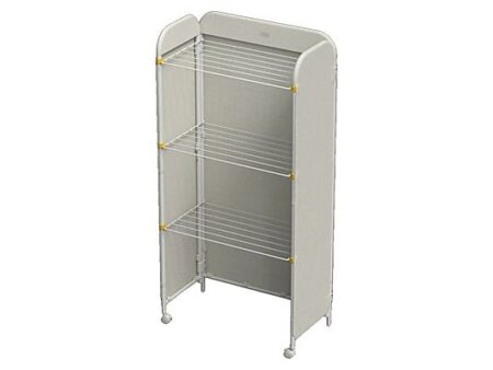 Tendedero de Interior JOSEPH JOSEPH Eclipse™ 50055 - 3 Niveles, Mosquitera, Plegable, Color Crudo, Acero y Poliéster