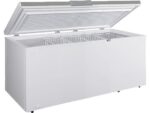 Congelador Horizontal Jocel JCH485, 485L, 85.1 cm, Pantalla Digital en Mango, 4 Cestas, Blanco/Inox, 115W