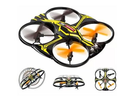 Quadrocopter X2 R/C Dron con Giroscopio, Modo Sin Cabeza, 7 Min