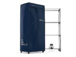 Secadora de Ropa NEWLUX Secadry - 1200W, 15 kg, Luz UV, PTC Cerámico, Temporizador, 4 Ruedas, Azul