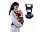 Mochila Portabebé Moley MOBICLINIC, Azul, Ajustable 6 en 1, Confort y Ergonomía, Para Bebés 0-36 Meses