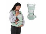 Mochila Portabebé Moley MOBICLINIC, Verde, Ajustable 6 en 1, Confort y Ergonomía, Para Bebés 0-36 Meses