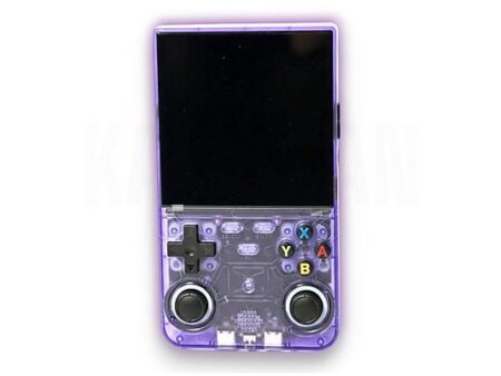 Consola Retro Portátil 123ELECTRIC R36 Ultra, 64GB, Pantalla HD de 4” - Morado