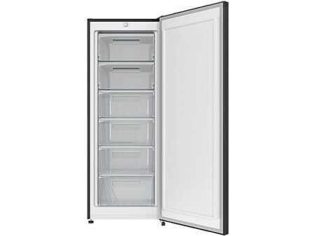 Congelador Vertical CHIQ CSD208D4E 177L Cíclico 39dB Inox Oscuro 144 cm Independiente