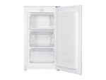 Congelador Vertical ASPES ACV85502E, 60L, Cíclico, 84.5 cm, Blanco, Eficiencia Energética E