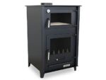 Estufa de Leña MAESTRO FERRETERO ETNA con Horno, 13 kW, Acero Gris, Eficiencia Energética A, ECODESIGN 2022