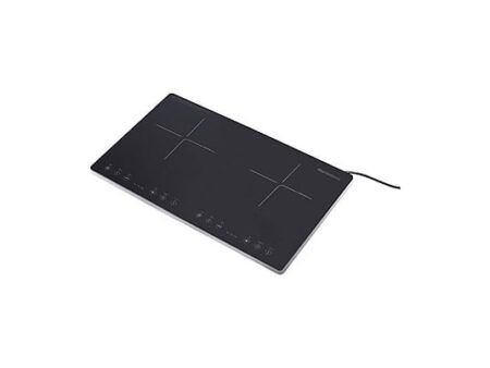 Placa Inducción Melchioni Oblivion 2, 2 Zonas, 3300W, Vidrio Negro