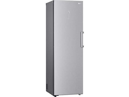 Congelador Vertical LG GFM61MBCSF 324L Total No Frost Inox Texturizado 186 cm Inverter Linear Compressor™