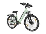 Bicicleta Eléctrica Urbana WITAMBIKE W275, Motor 250W, Batería 36V 13Ah, Autonomía hasta 60 km, Verde