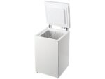 Congelador Horizontal Indesit OS1A1002, 99L, Blanco, Control Mecánico