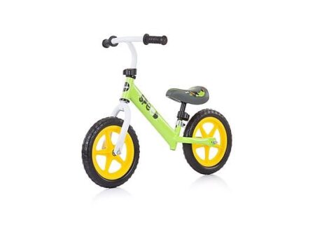 Bicicleta de equilibrio CHIPOLINO SPEED, Verde, 12", 24-60 meses, Ligera y Ajustable