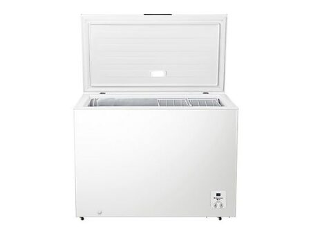 Congelador Horizontal Hisense FT386D4AWLYE 297L, Función Dual, Bordes Suaves, Control de Temperatura, Blanco, 84.7 cm