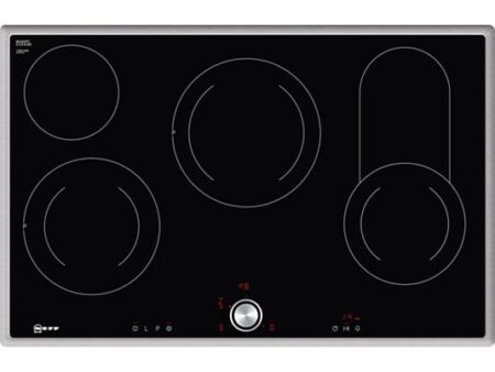Placa Vitrocerámica Neff T18BT16N0 4 Zonas Inducción 795mm Negro