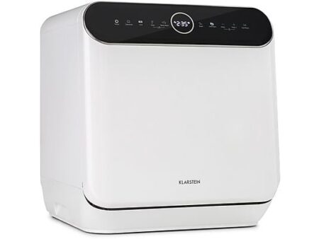 Lavavajillas Compacto Klarstein Oceana, 44 cm, Blanco, Sin Agua