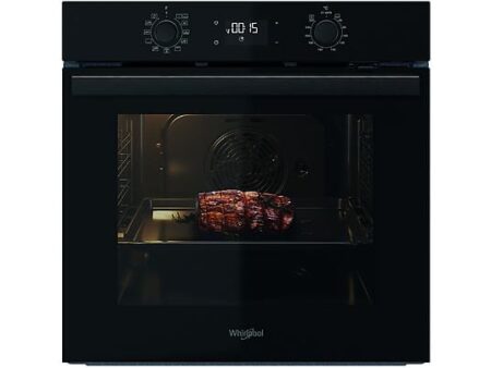 Horno Whirlpool OMR58HU1B - Multifunción, Hidrolítica, 71 L, 2900 W, Smart Clean, Cook3, Integrable, Negro
